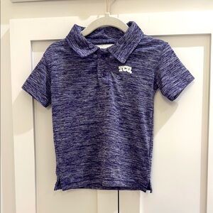 Two Feet Ahead Collegiate TCU Performance Polo 2T